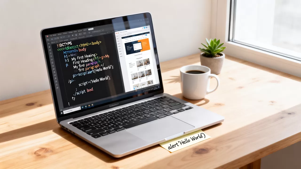 HTML5如何嵌套JS？html5调用js代码实例
