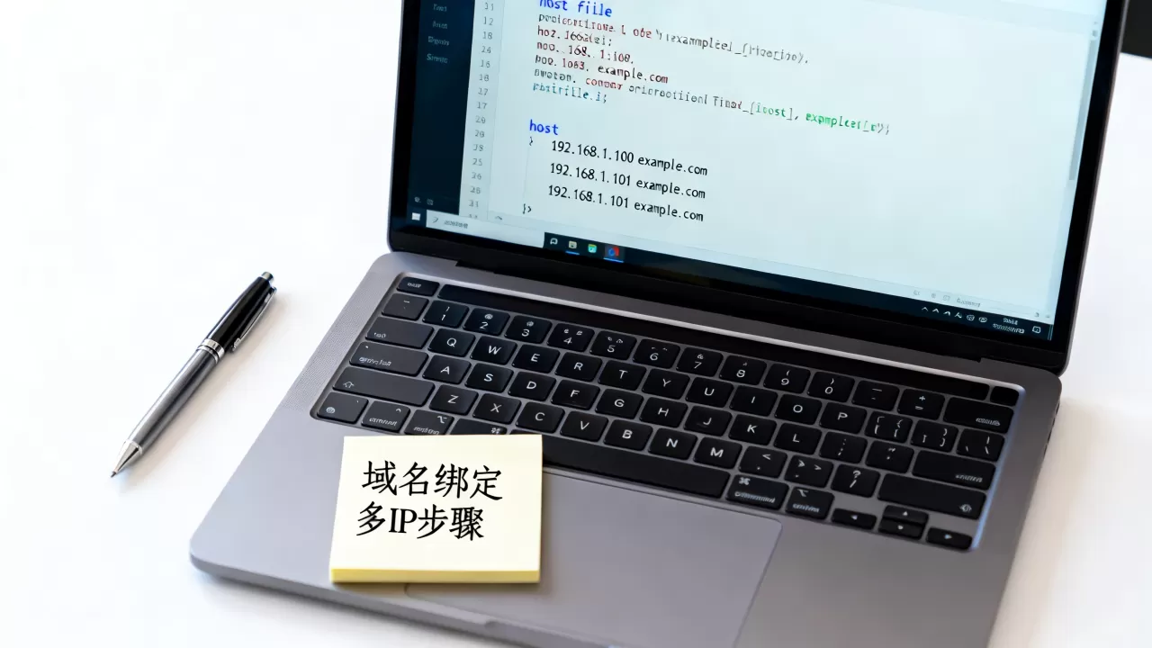 host文件域名配置两个ip怎么设置？域名绑定多个IP地址