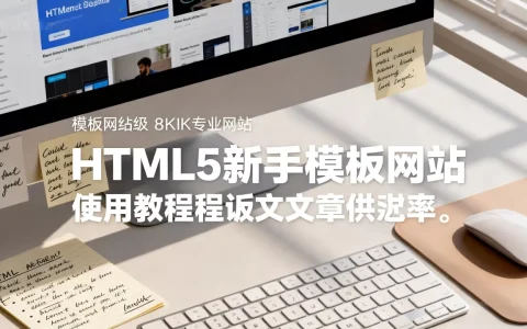 HTML5新手模板网站怎么用？html5模板网站源码免费下载