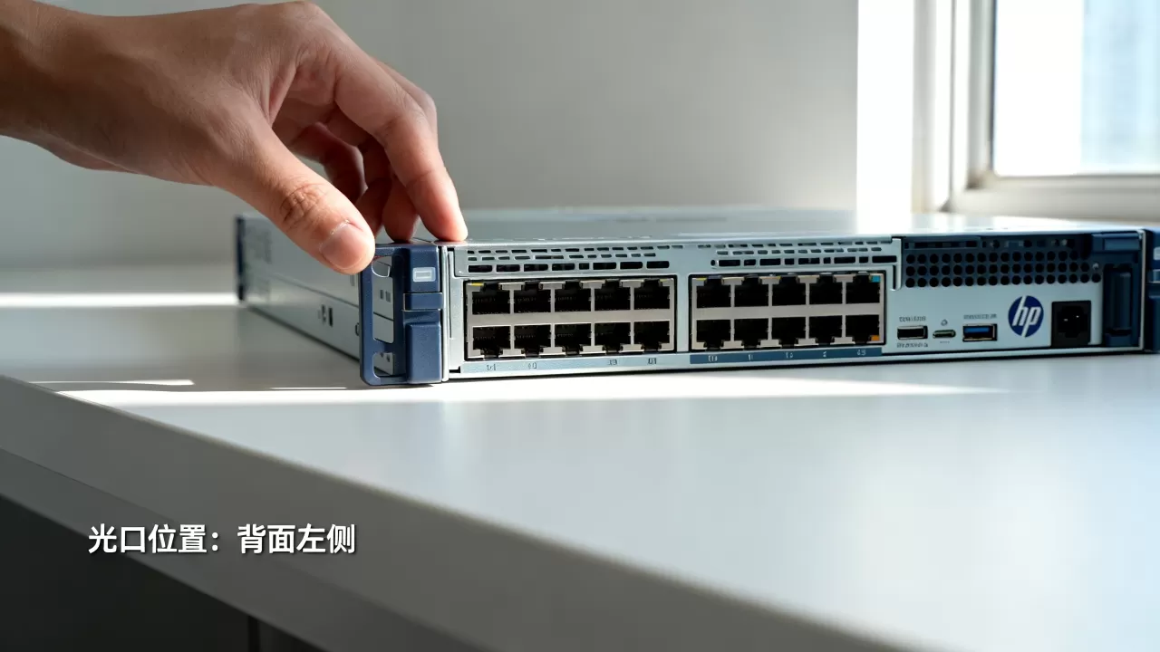 Hp服务器光口怎么查？惠普服务器光口查询方法
