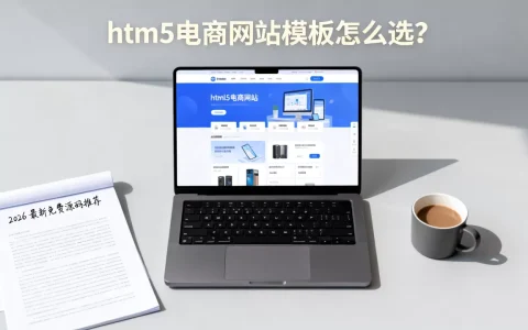 html5电商网站模板怎么选？2026最新免费源码推荐