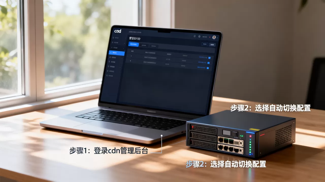 直播cdn自动切换怎么设置？直播cdn自动切换配置教程