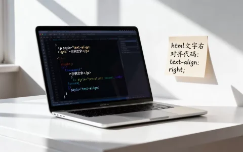html文字怎么置右？html文字右对齐代码