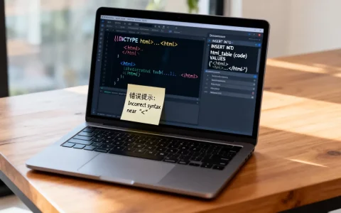 HTML代码如何存入数据库？html存入数据库报错怎么解决