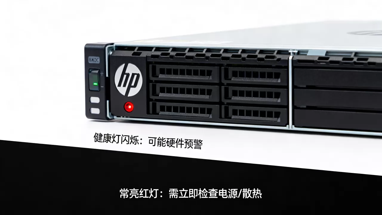 hp服务器健康灯闪烁是什么意思?hp服务器健康灯常亮红灯怎么处理 hp服务器健康灯闪烁是什么意思?hp服务器健康灯常亮红灯怎么处理
