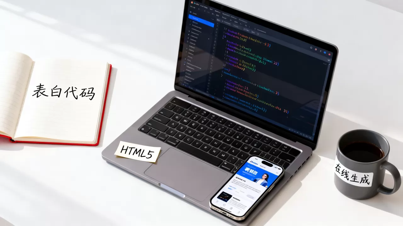 HTML5表白网站怎么做？html5表白代码在线生成