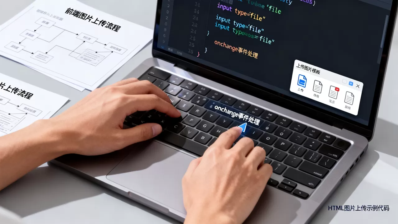 html上传图片模板怎么用？前端图片上传代码怎么写
