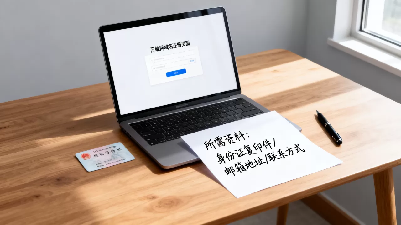 个人怎么在万维网注册域名？个人注册域名需要哪些资料