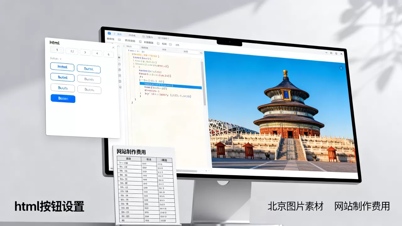 html按钮北京图片怎么设置?北京图片网站制作费用 html按钮北京图片怎么设置?北京图片网站制作费用