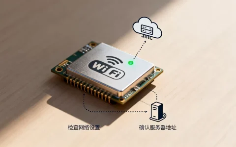 WiFi模块连不上云服务器怎么办？WiFi模块如何连接云服务器