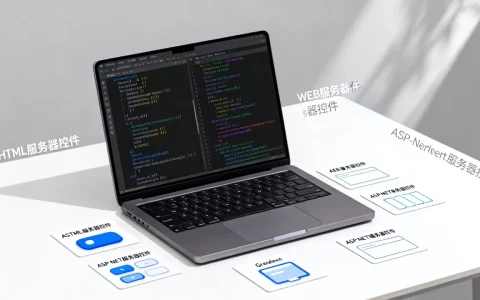 HTML服务器控件和WEB服务器控件区别是什么？ASP.NET服务器控件有哪些