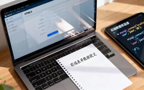 HTML5表单如何连接数据库？前端表单数据提交到后端