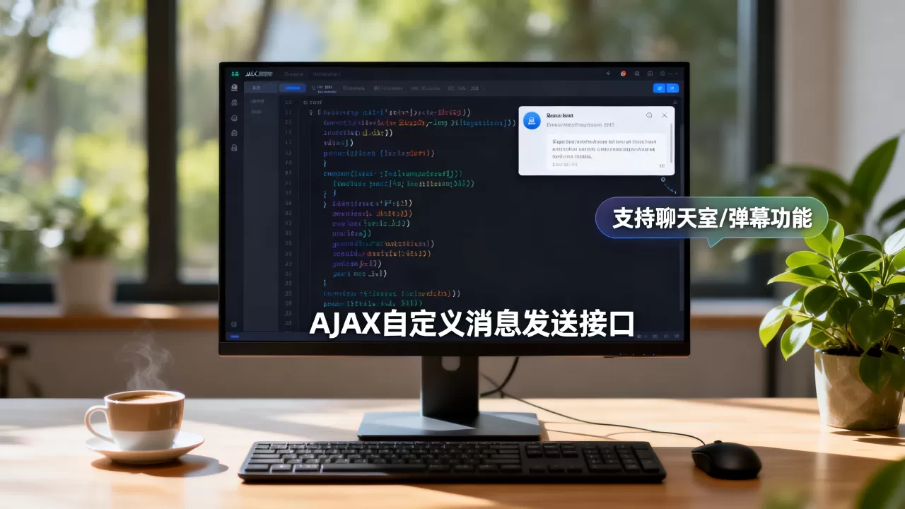 AJAX聊天室发送自定义消息接口能实现聊天室、弹幕等功能吗？