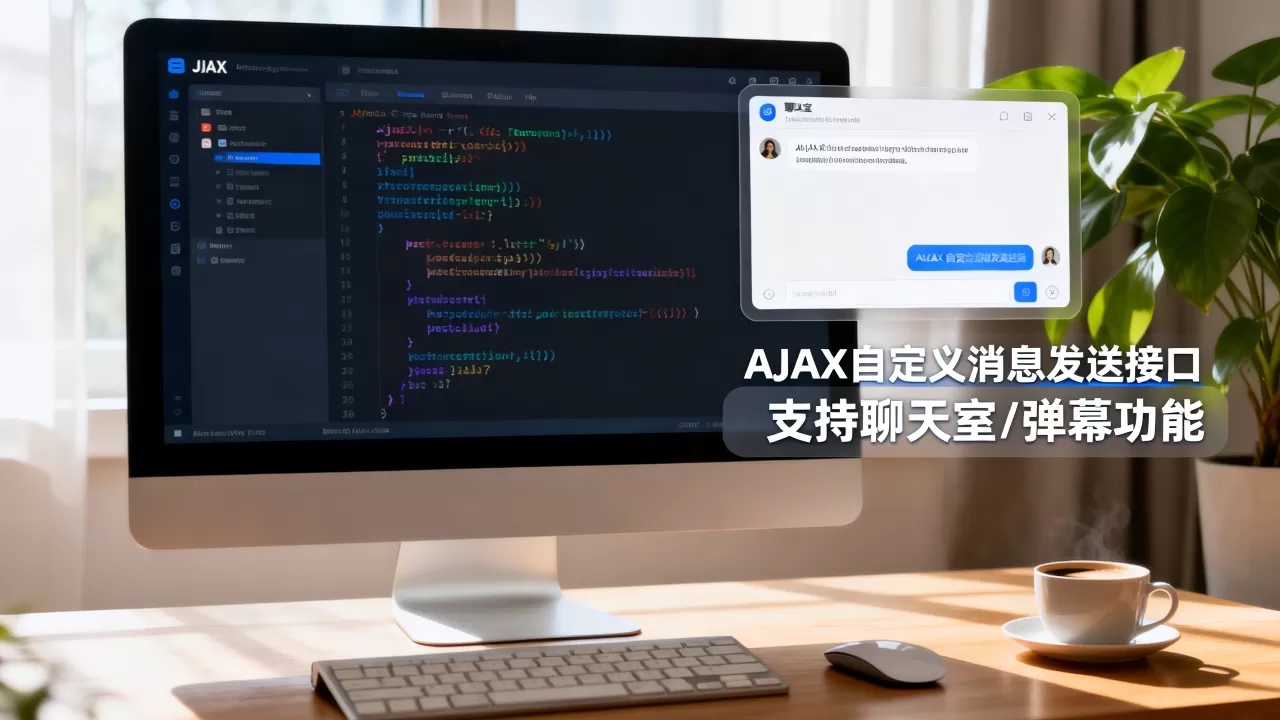 AJAX聊天室发送自定义消息接口能实现聊天室、弹幕等功能吗？