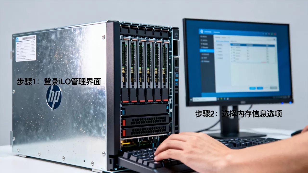HP服务器怎么查看内存？如何查看服务器内存容量