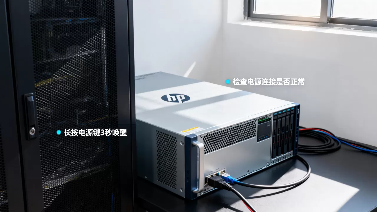 HP服务器休眠怎么办？hp服务器休眠怎么唤醒