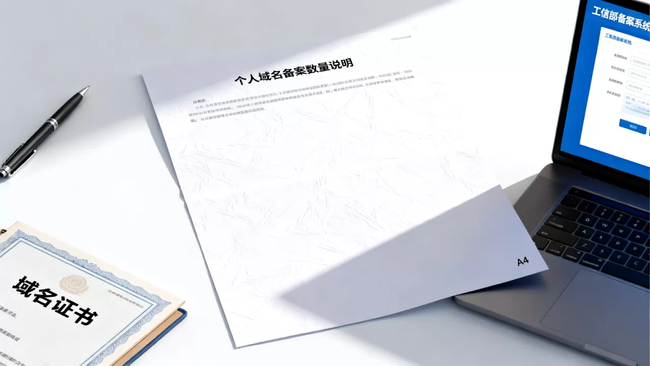 个人可以备案几个域名？个人网站备案域名数量限制