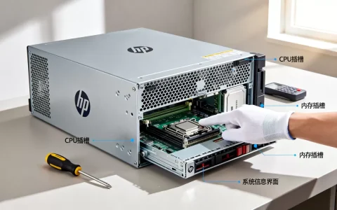 hp服务器怎么查看cpu和内存？如何查看服务器硬件配置