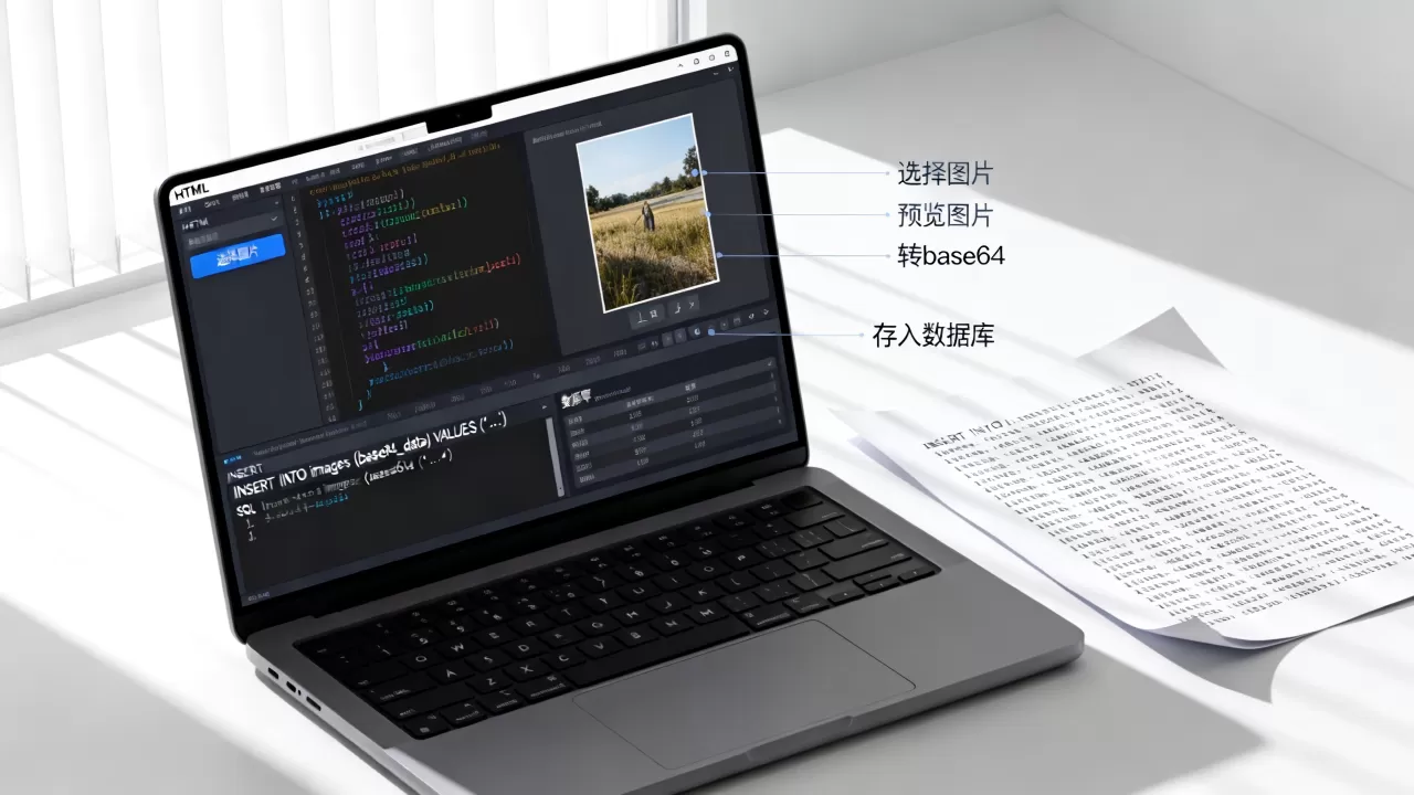 html上传图片保存到数据库怎么操作?前端图片转base64存入数据库 html上传图片保存到数据库怎么操作?前端图片转base64存入数据库