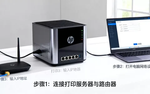 HPE打印服务器怎么设置？如何配置IP地址