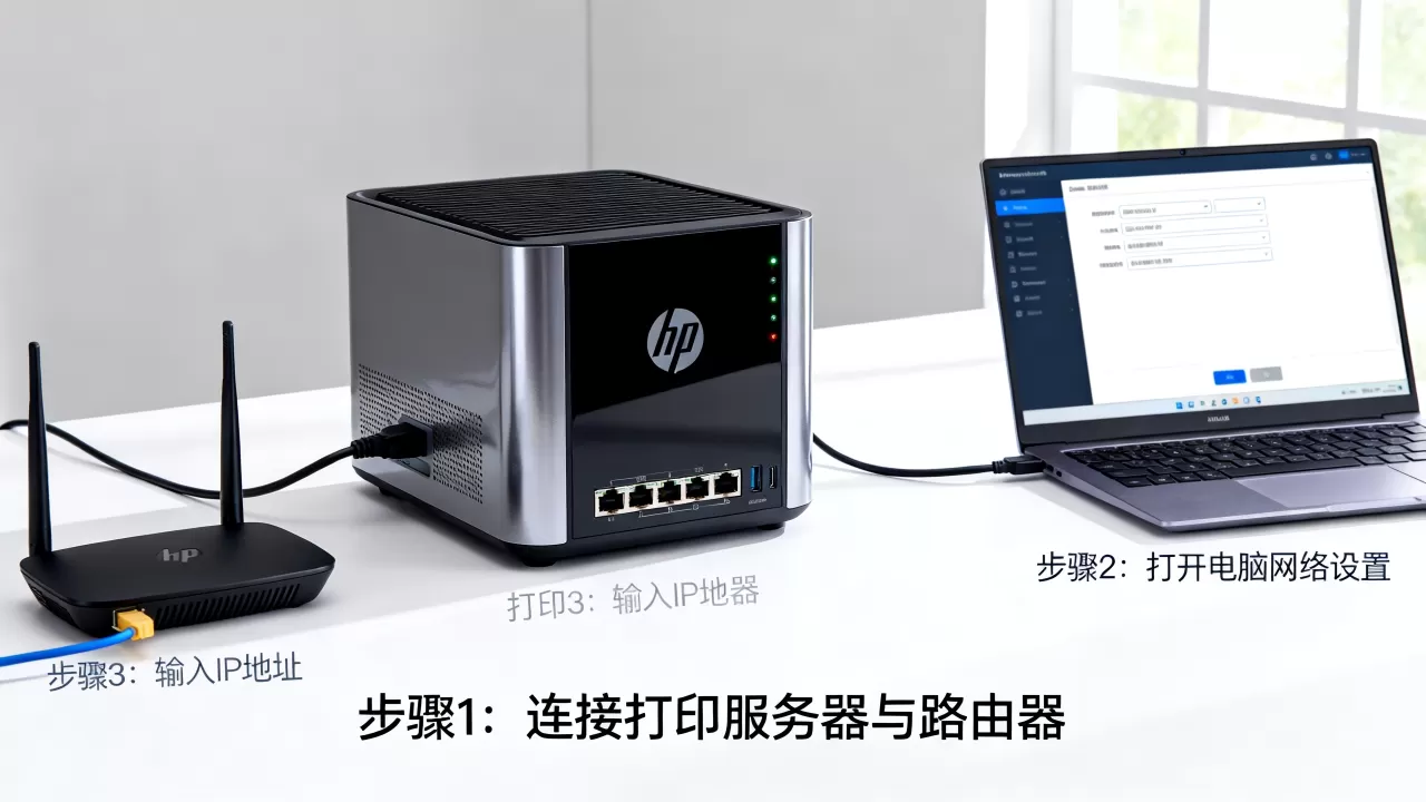 HPE打印服务器怎么设置?如何配置IP地址 HPE打印服务器怎么设置?如何配置IP地址