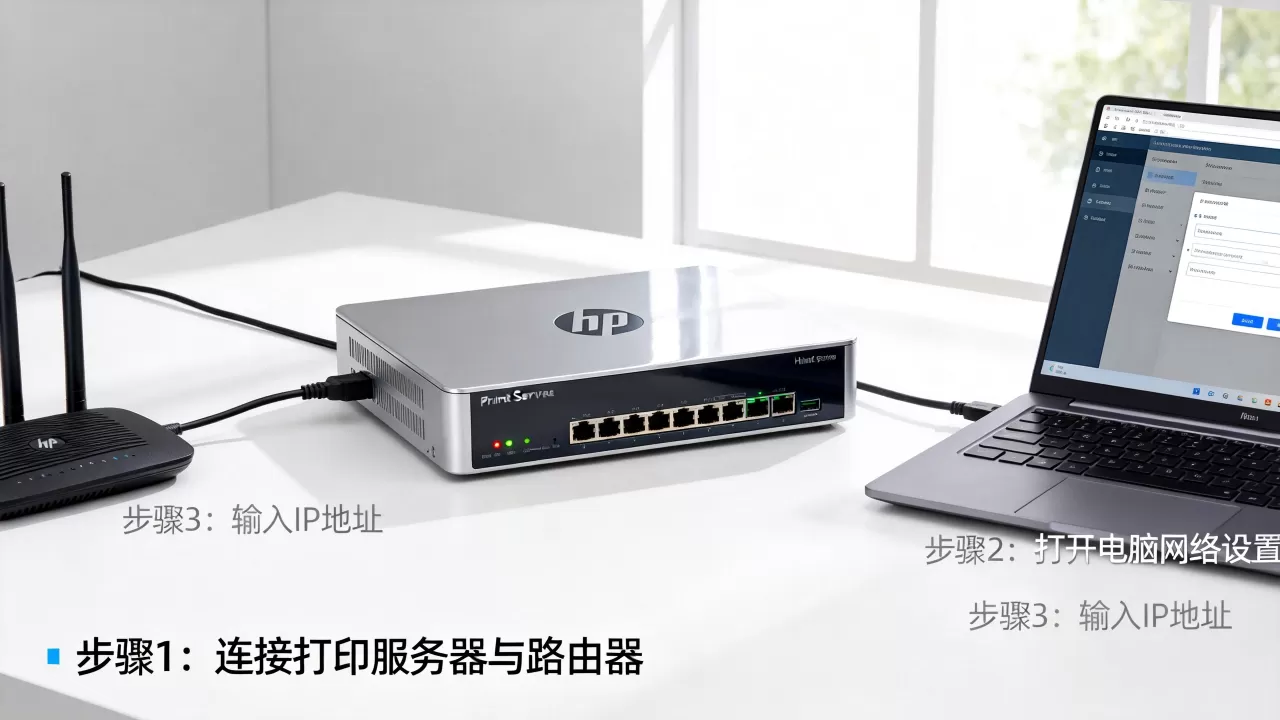 HPE打印服务器怎么设置?如何配置IP地址 HPE打印服务器怎么设置?如何配置IP地址