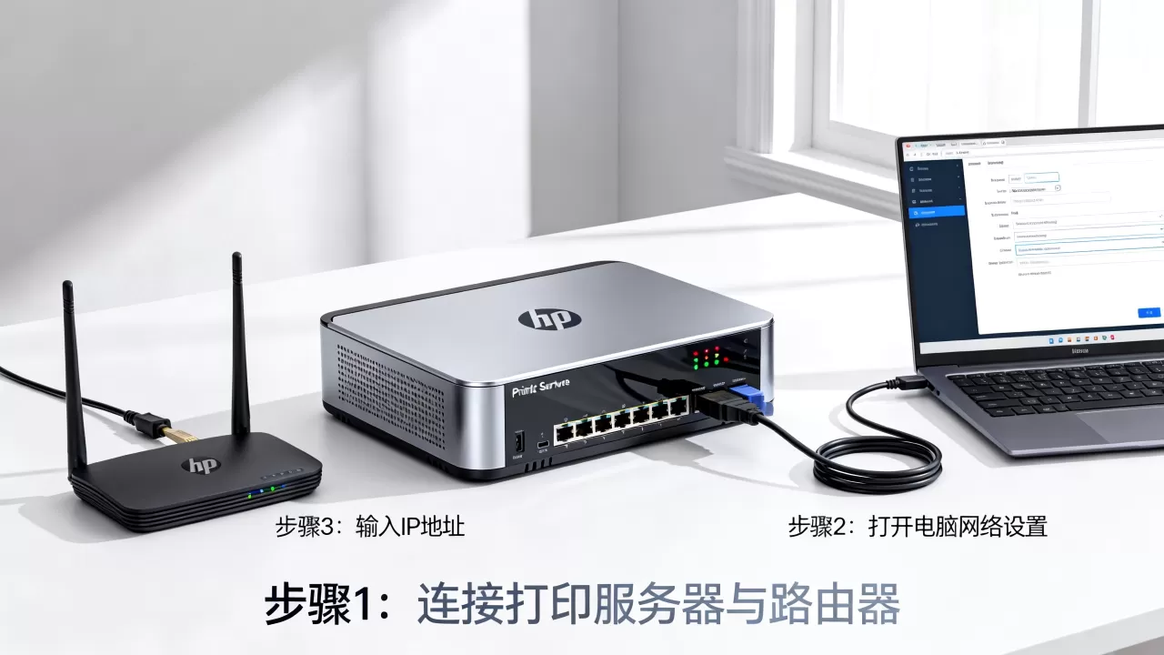 HPE打印服务器怎么设置?如何配置IP地址 HPE打印服务器怎么设置?如何配置IP地址