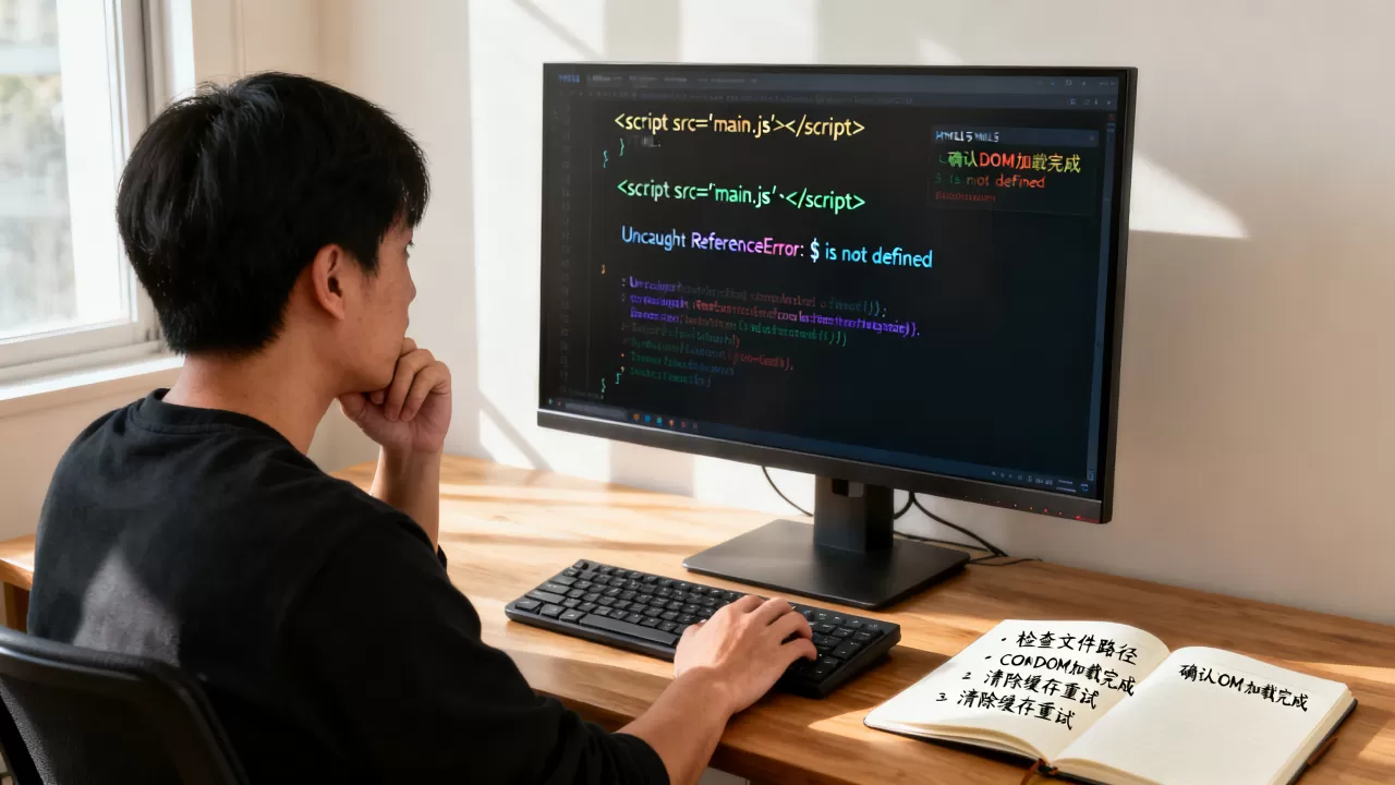 HTML5加载JS报错怎么办？js加载失败解决方法