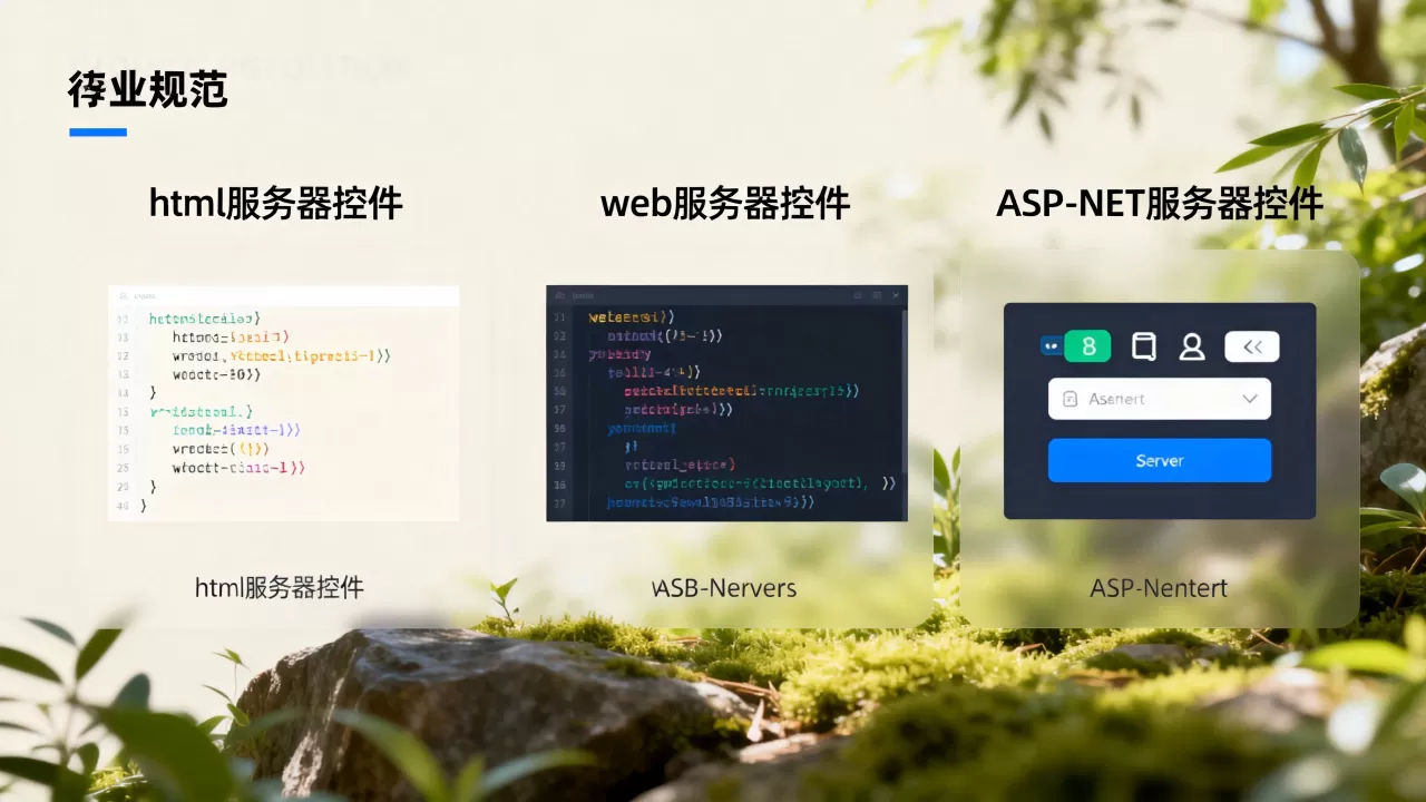 html服务器控件和web服务器控件有什么区别?ASP.NET服务器控件有哪些 html服务器控件和web服务器控件有什么区别?ASP.NET服务器控件有哪些