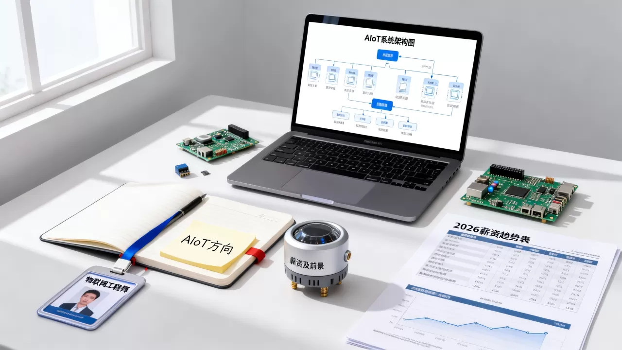 AIoT方向好找工作吗？2026年物联网工程师薪资及前景