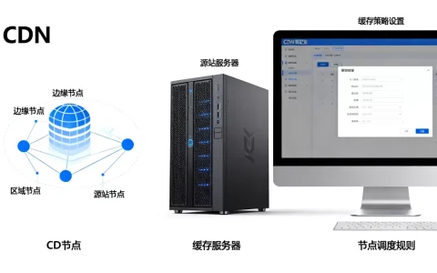 cdn设计图怎么画？cdn加速原理及配置教程