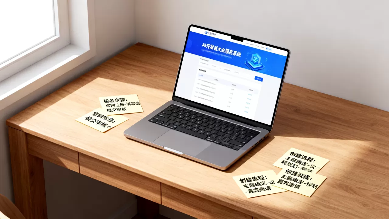 AI开发者大会如何报名?创建AI开发者大会流程 AI开发者大会如何报名?创建AI开发者大会流程