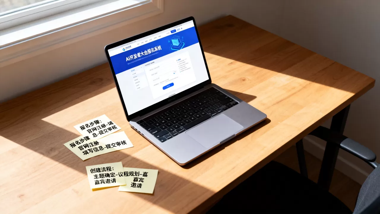 AI开发者大会如何报名?创建AI开发者大会流程 AI开发者大会如何报名?创建AI开发者大会流程