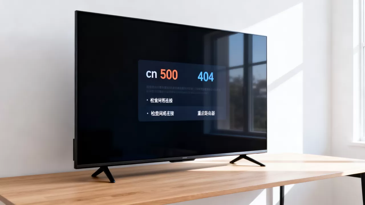 电视cdn发生错误怎么解决？电视cdn错误代码及修复方法