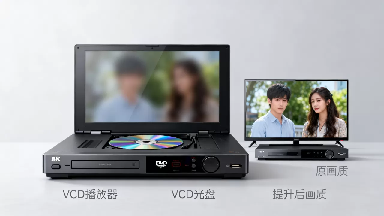 VCD画质为何模糊?如何提升VCD视频清晰度 VCD画质为何模糊?如何提升VCD视频清晰度