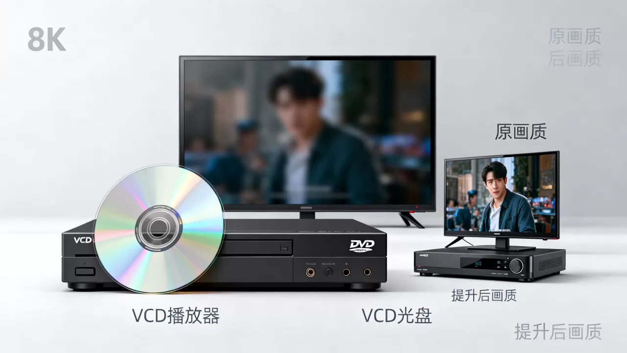 VCD画质为何模糊?如何提升VCD视频清晰度 VCD画质为何模糊?如何提升VCD视频清晰度