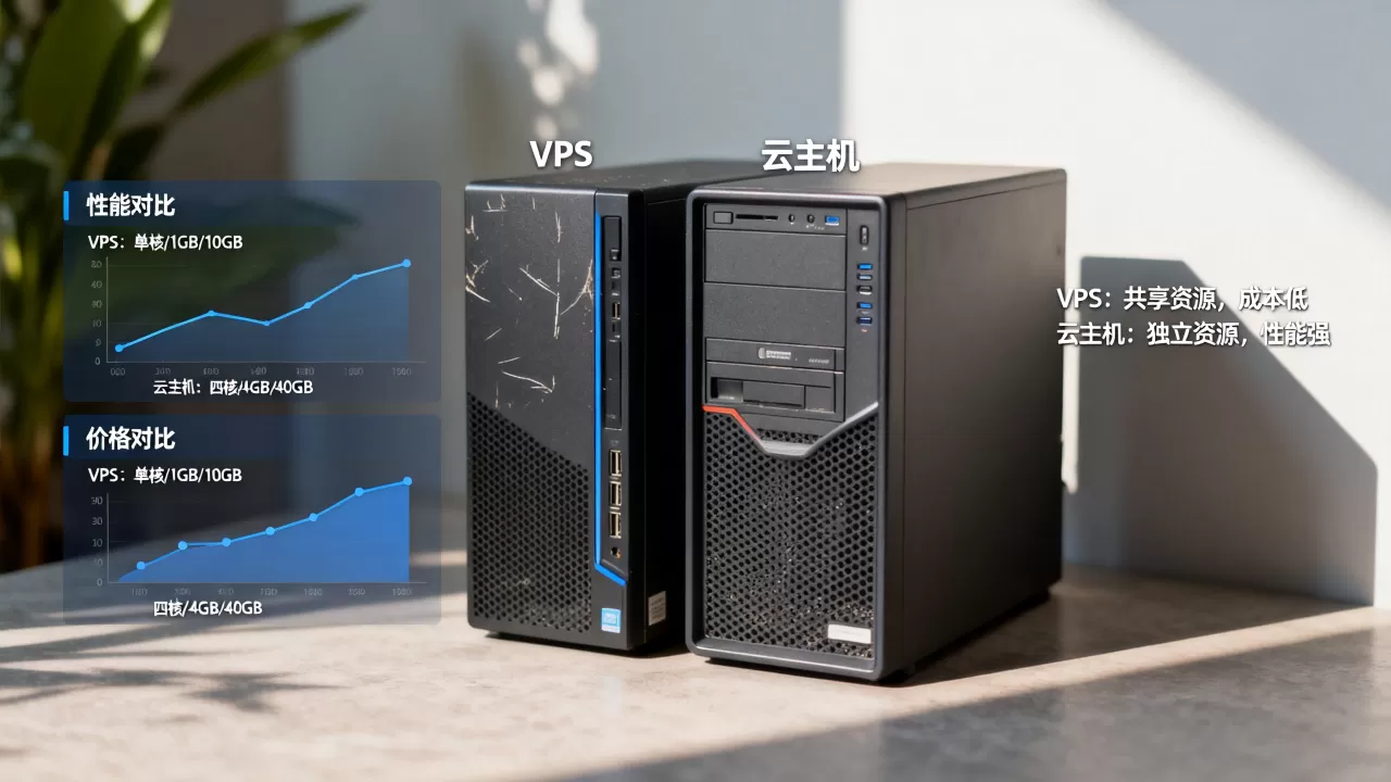 VPS和云主机有啥区别?云服务器和VPS哪个更划算 VPS和云主机有啥区别?云服务器和VPS哪个更划算