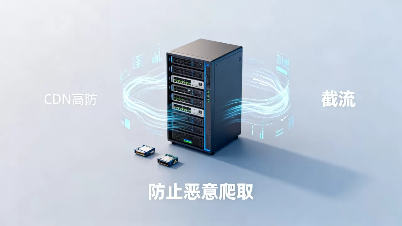 CDN高防截流是什么？CDN高防怎么防止恶意爬取
