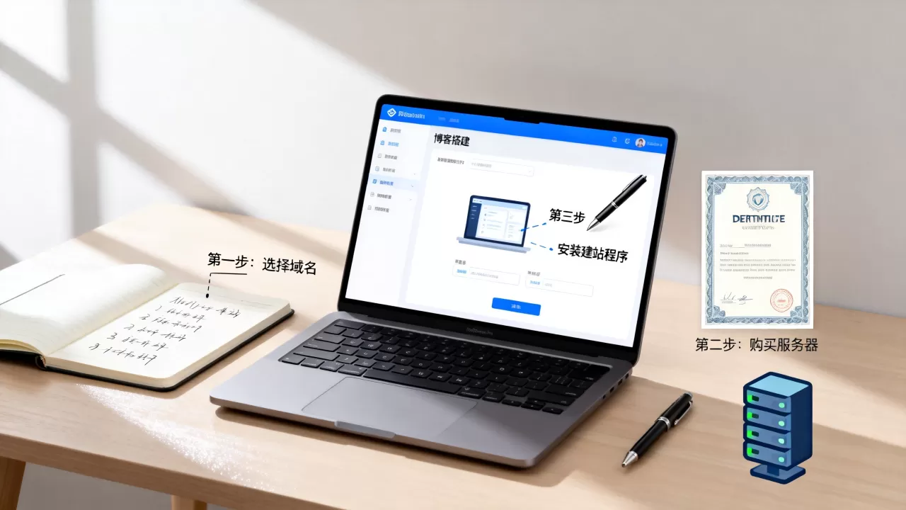 个人博客怎么建?零基础建站流程及常见问题 个人博客怎么建?零基础建站流程及常见问题