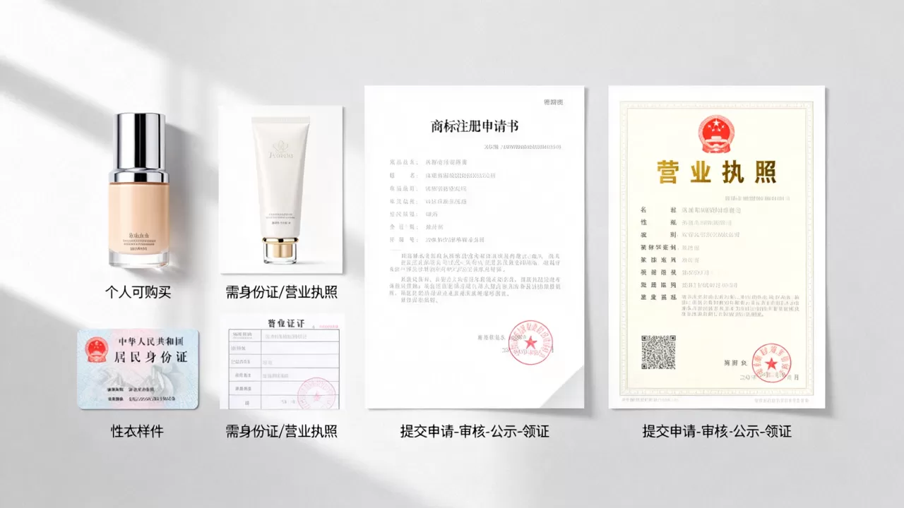 个人可以买化妆品商标吗?注册商标需要哪些条件和流程 个人可以买化妆品商标吗?注册商标需要哪些条件和流程