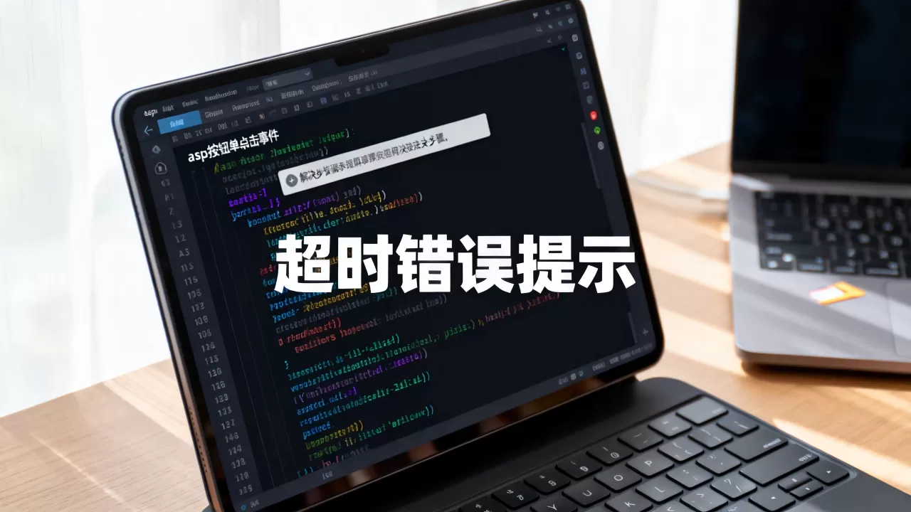 asp按钮单击事件Notebook打开报超时怎么解决? asp按钮单击事件Notebook打开报超时怎么解决?