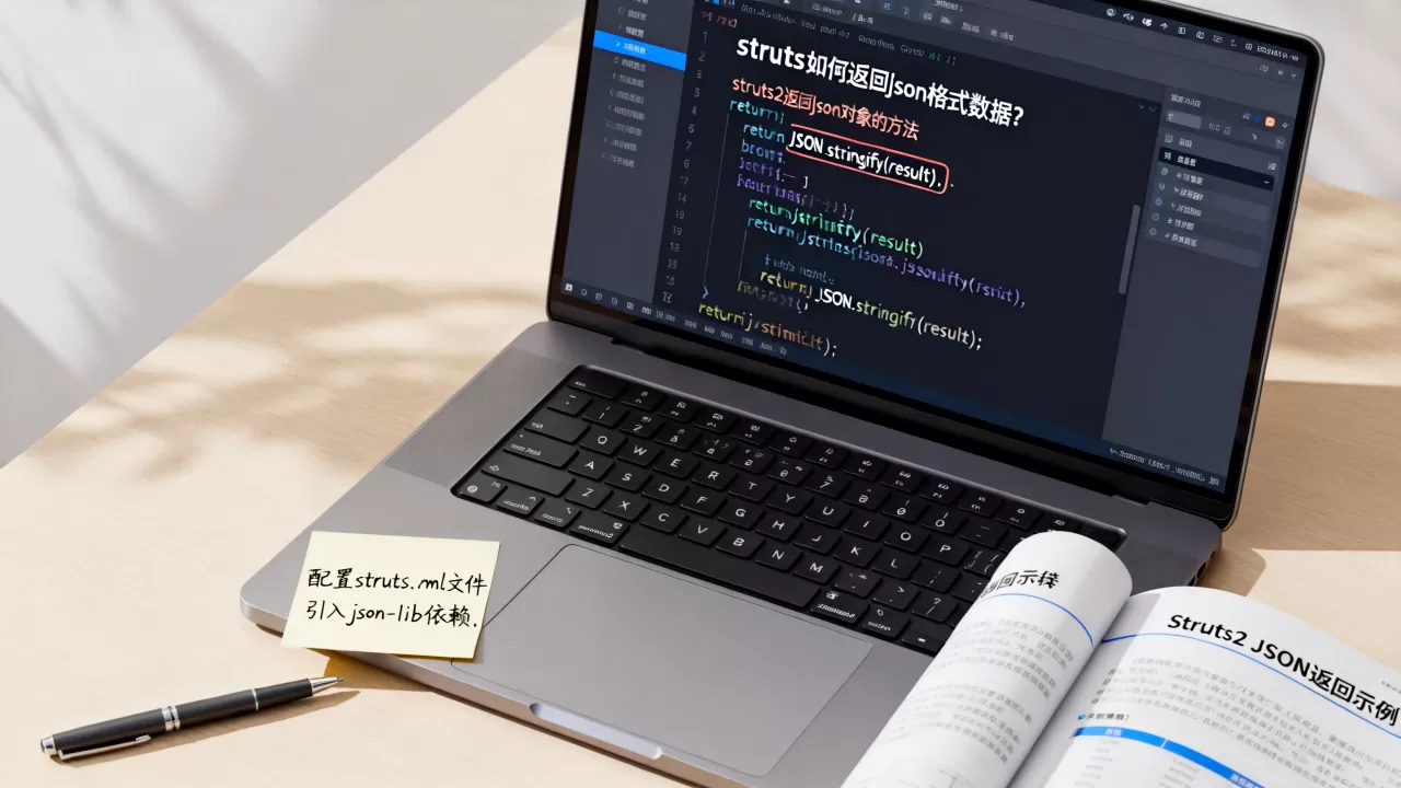 struts如何返回json格式数据？struts2返回json对象的方法