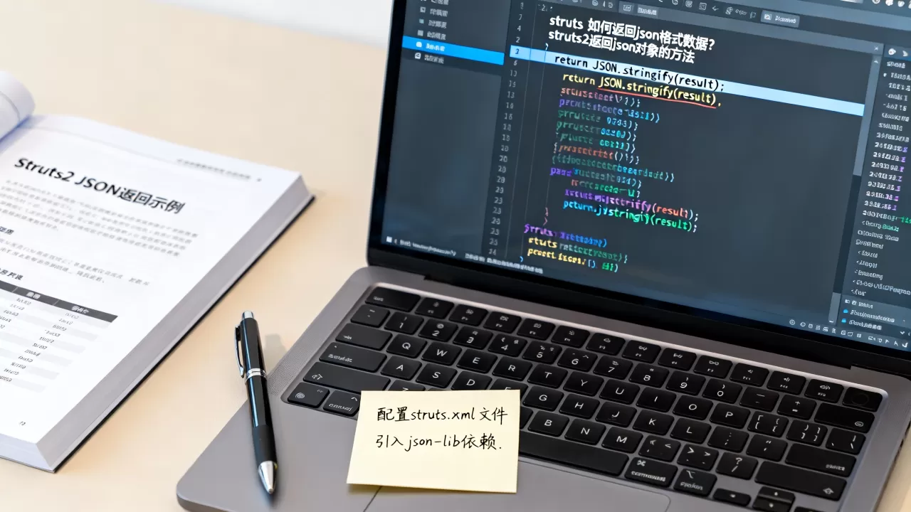 struts如何返回json格式数据？struts2返回json对象的方法