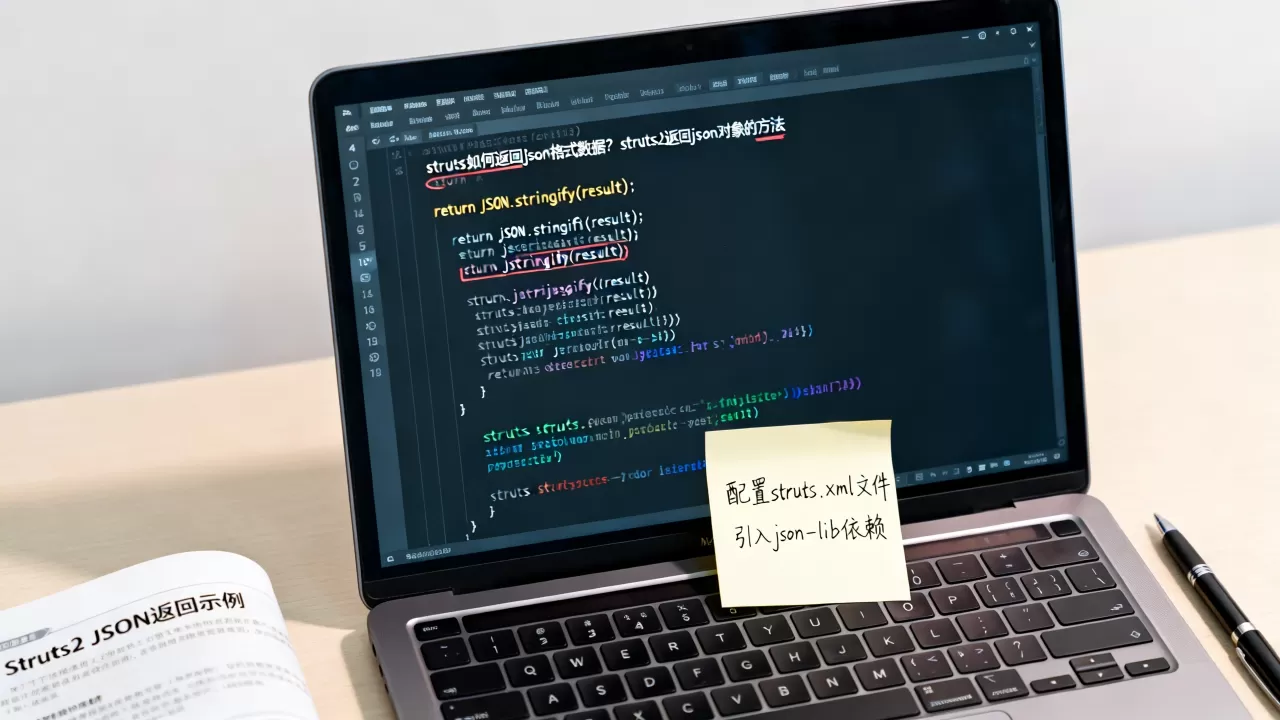 struts如何返回json格式数据？struts2返回json对象的方法