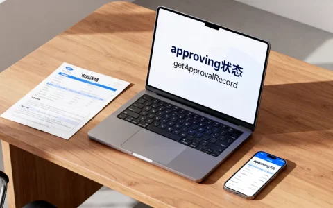 approving状态怎么解决？获取审批详情getApprovalRecord