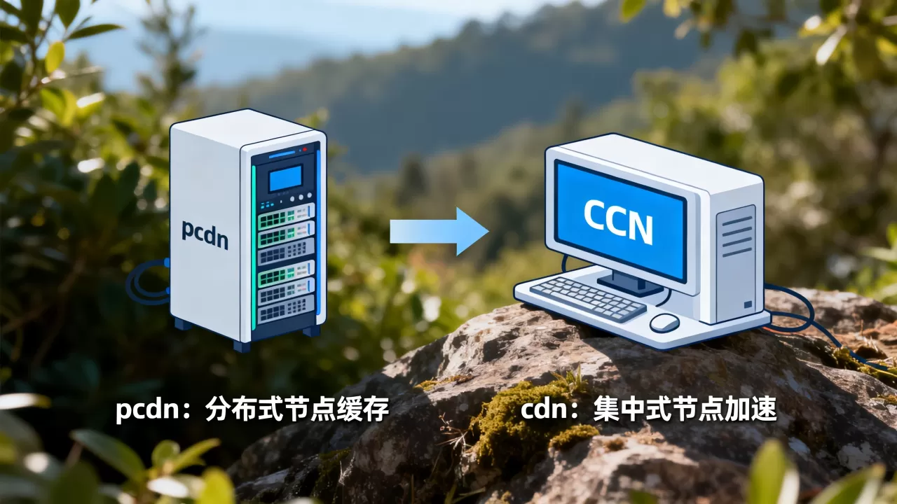 pcdn与cdn区别 pcdn与cdn区别