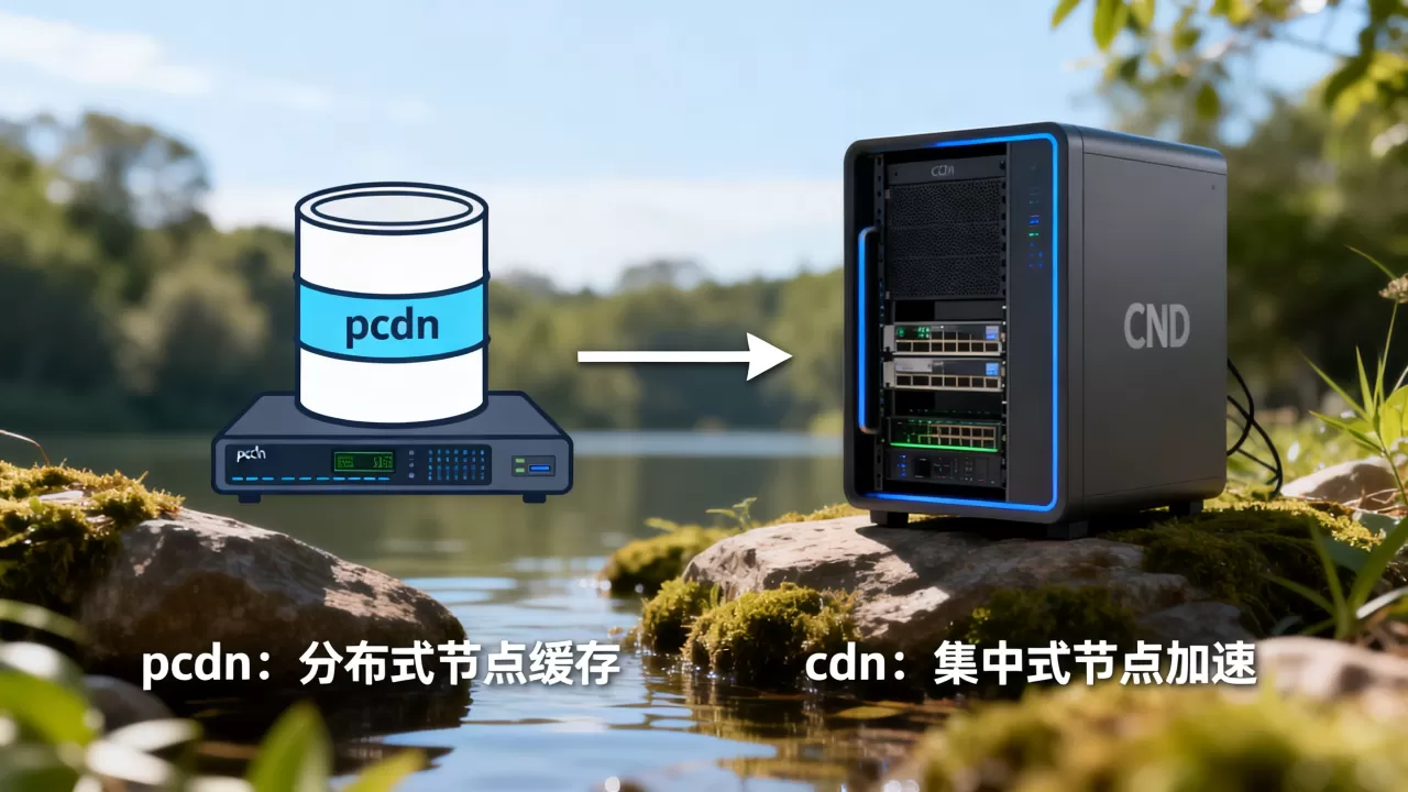 pcdn与cdn区别 pcdn与cdn区别