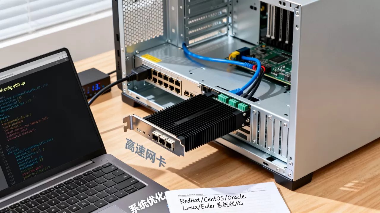 如何配置增强高速网卡?RedHat CentOS Oracle Linux Euler系统优化 如何配置增强高速网卡?RedHat CentOS Oracle Linux Euler系统优化