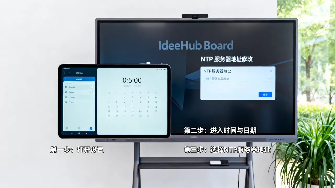 安卓如何修改IdeaHub Board NTP时间服务器地址? 安卓如何修改IdeaHub Board NTP时间服务器地址?