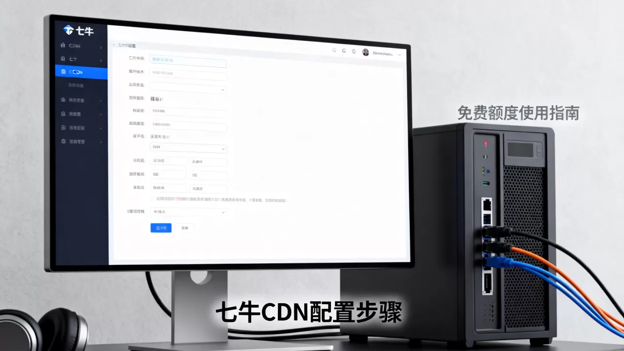 七牛cdn如何配置才能加速网站？七牛cdn免费额度怎么用